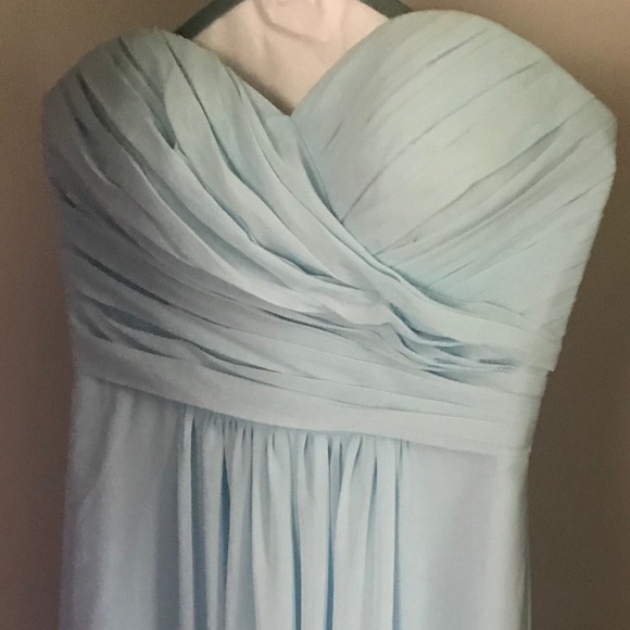Strapless Bill Levkoff bridesmaid dress - Picture 1 of 7